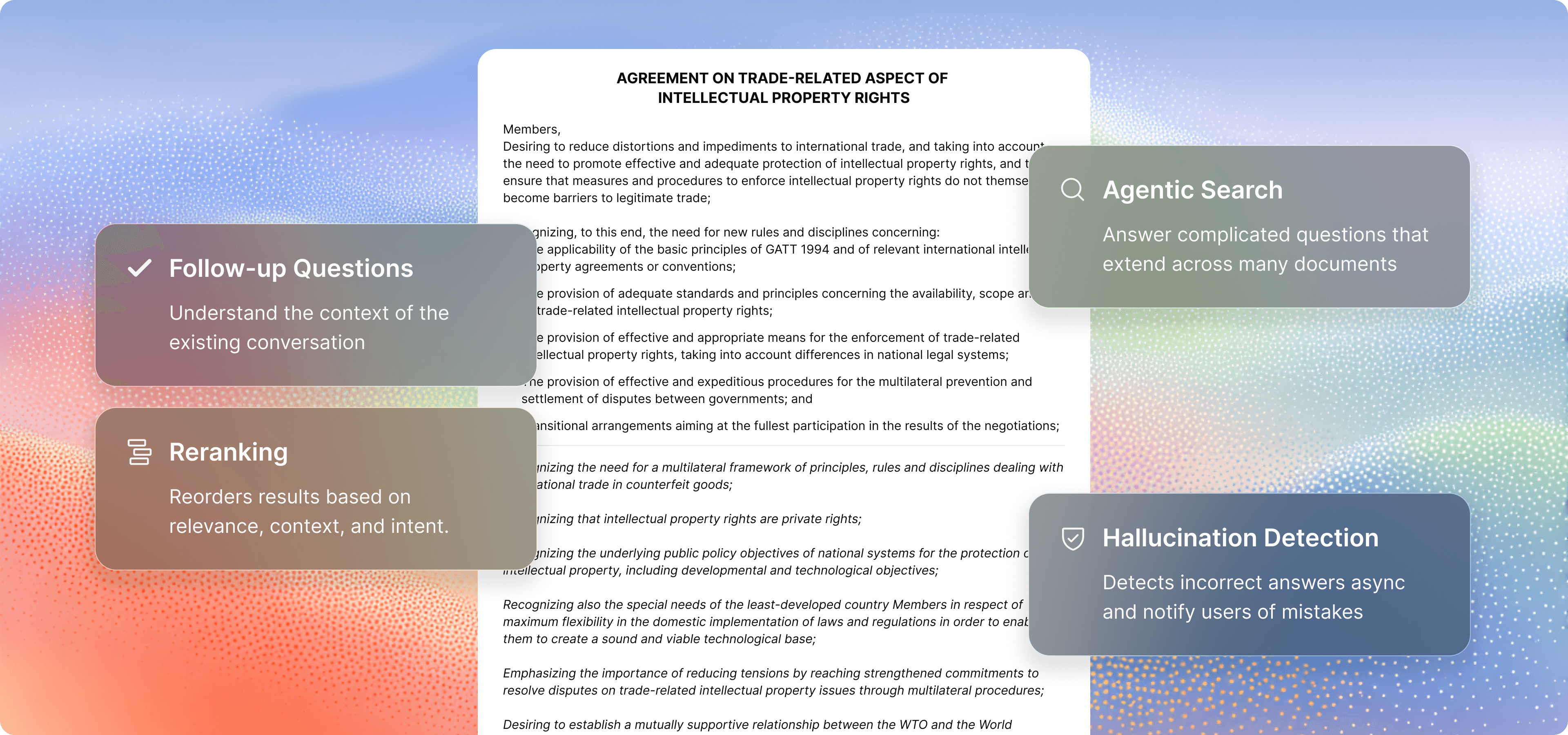 Agentset Retrieval Interface