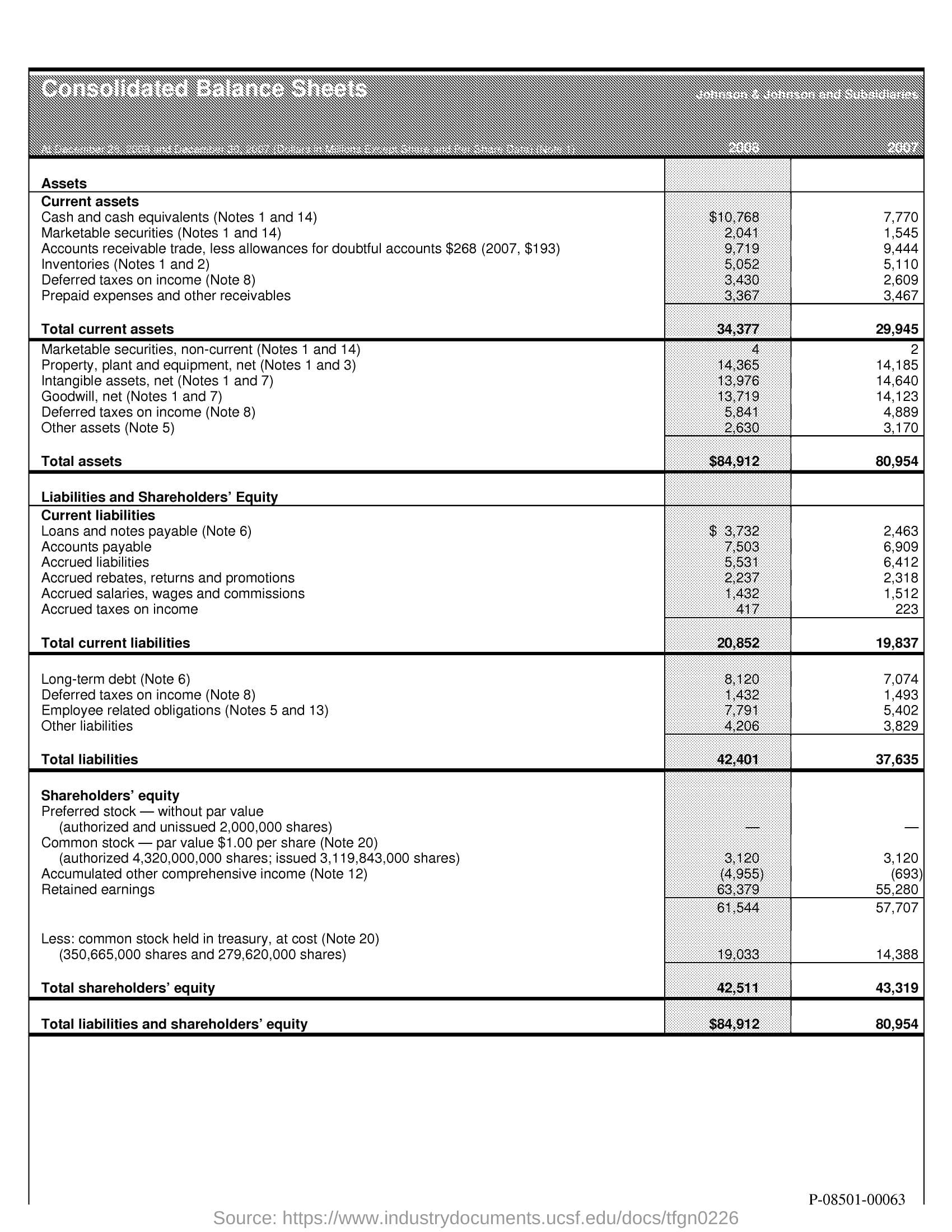 table example